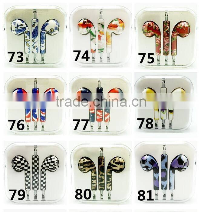 Promotional Earphone 3.5mm Music Microphone Stereo Bass In-Ear Wired Ear Phones Headset For Mobile Phone MP3/4