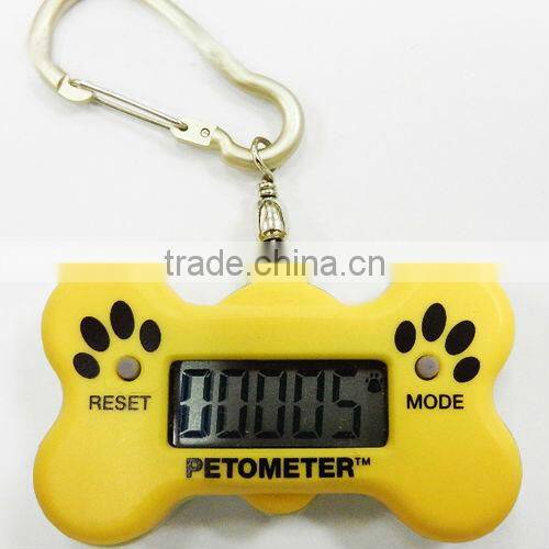 Novelty promotional item,premium gift,2013 best pedometer for pet,pedometer for dogs