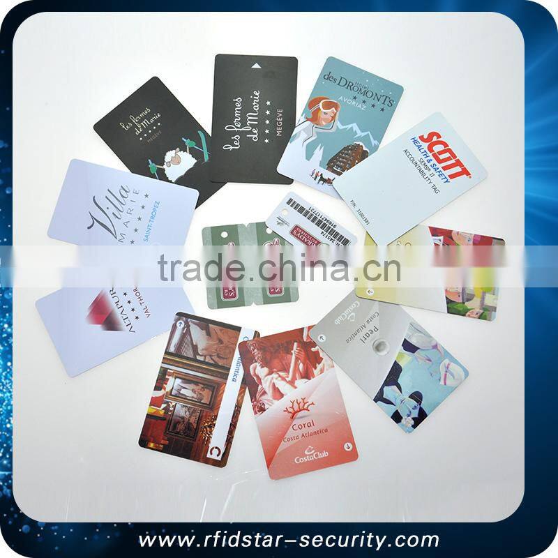 New product Plastic em4100 125khz rfid key tag made in china