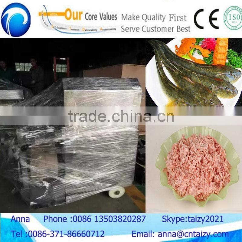 Small scale fish meat debone separator machine