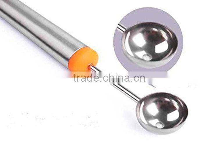 Multifunction Kitchen Fruit Salad tool , Carving knife & Melon baller