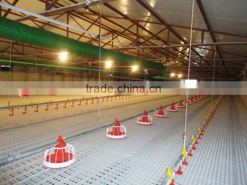 Automatic auger feeding system for chicken house