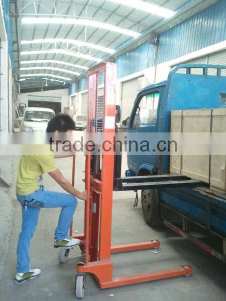 Manual Hydraulic Stacker hot sales cheap price Structural durability Manual Hydraulic Stacker pallet forklifts