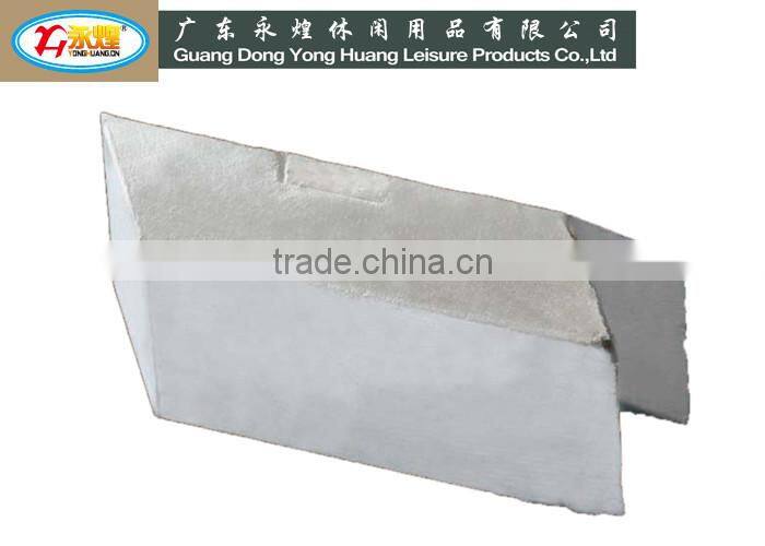 hospital building use lead brick lead block against the X Ray