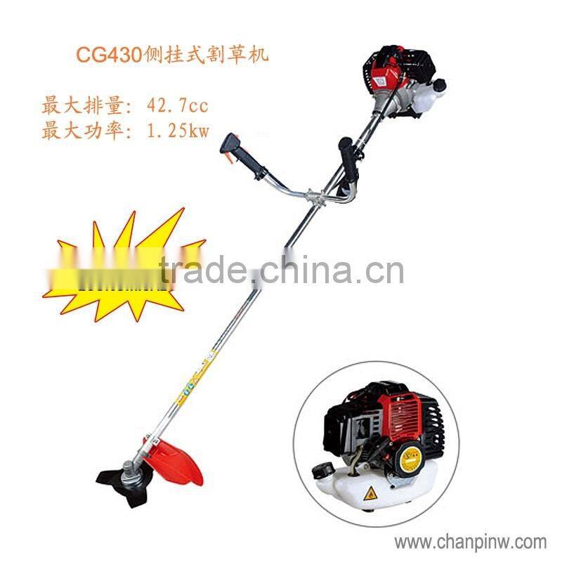 gasoline power CG430 grass trimmer/brush cutter