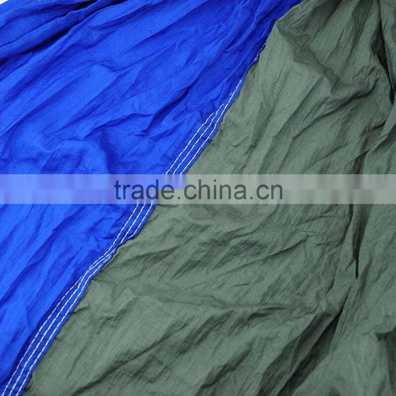2017 Hot selling 2 Person portable Outdoor Camping Hammock with carry bag
