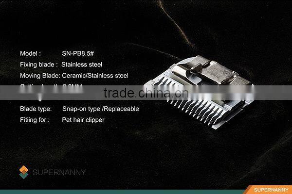 8.5# high hardness SK5 replacement hair shaver blade for prfessional dog grooming machine