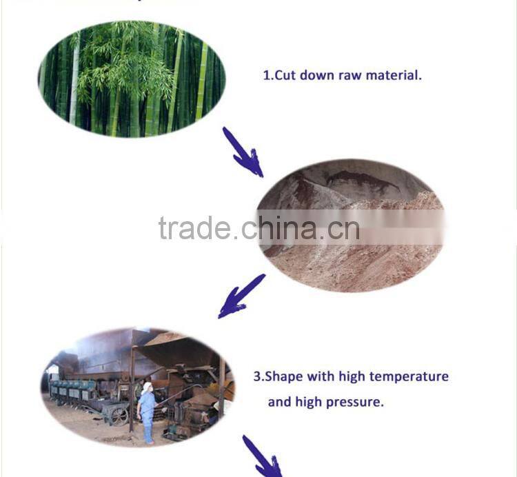 Smokeless natural wood barbecue charcoal briquettes for sale