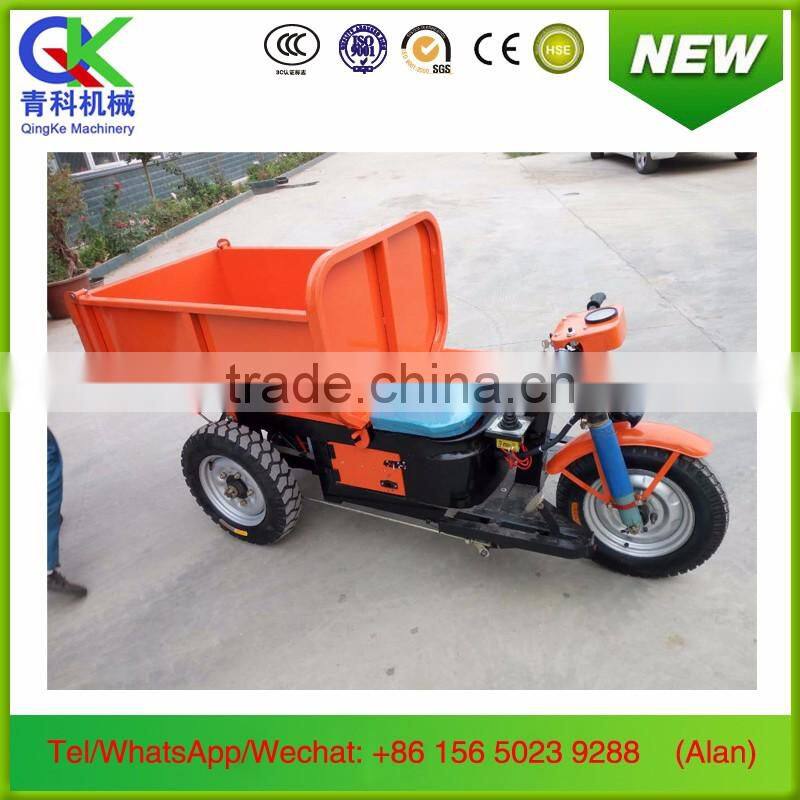 new electric cargo tricycle dump