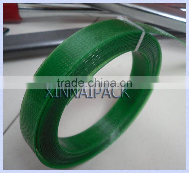 2014 recycle green low price poly strapping