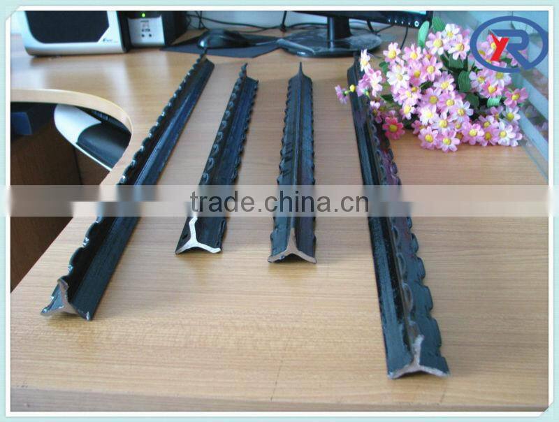 black Y Steel Fence Post metal post