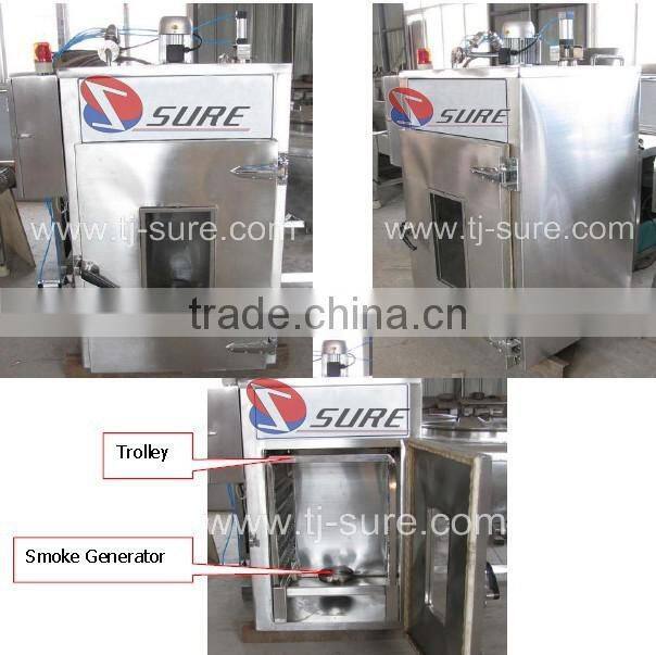 Fish Smoking Process Smoker Machine