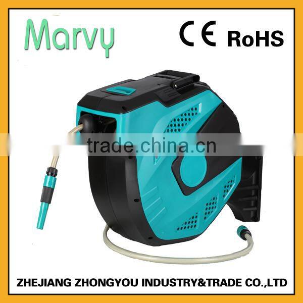 car washer 5/16 inch PVC automatic retractable spray hose reel