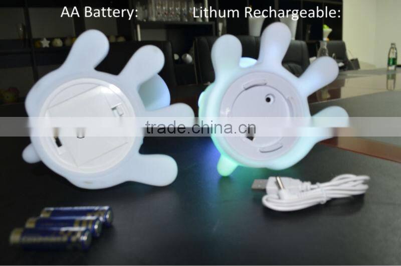 Animal shape kids friend color changing christmas table light