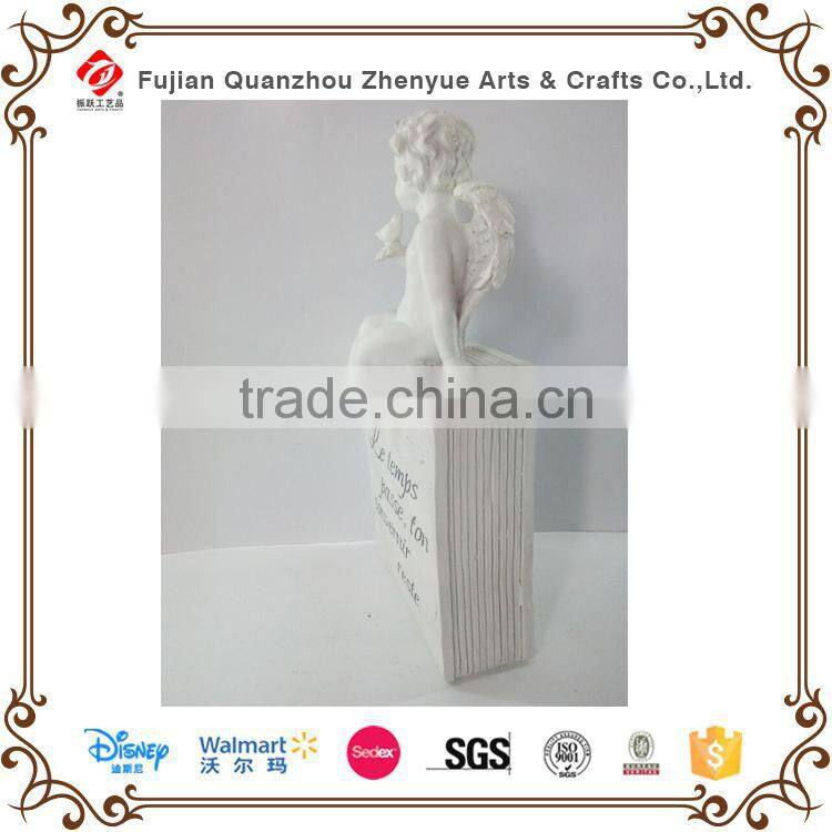 2015 custom resin life size angel statue