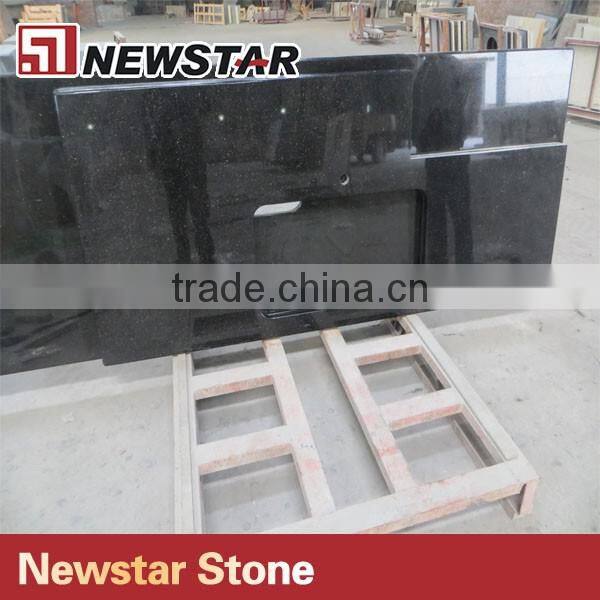 Black Stone Bright Spot Kitchen Granite Counter