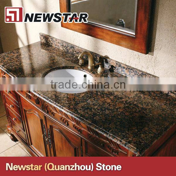 Euro style dark brown bathroom vanity