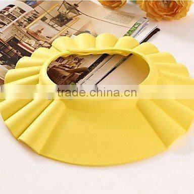 silicone baby shower favor tearless shield cap hat no water in eye ever
