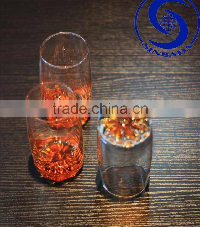 wholesale colored glass tumbler,glassware,colored drinking glass