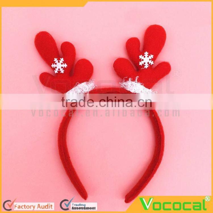 6 PCS Christmas Hair Accessories Baby Child Girls Adults Christmas Headwear Hair Band Christmas Decorative Headbands Random Styl