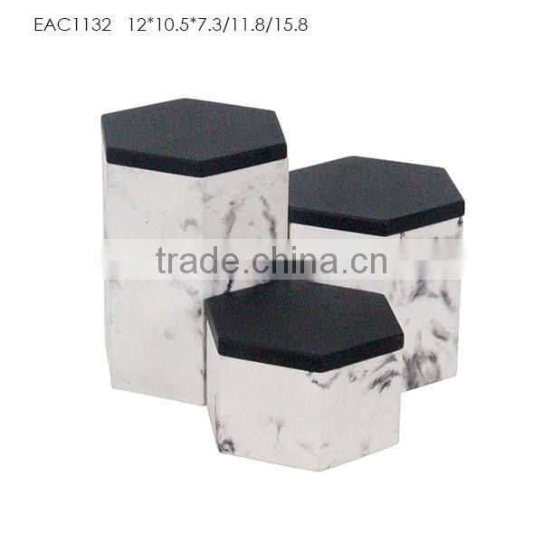 Australia Marble & Onyx Jars Stone Canister
