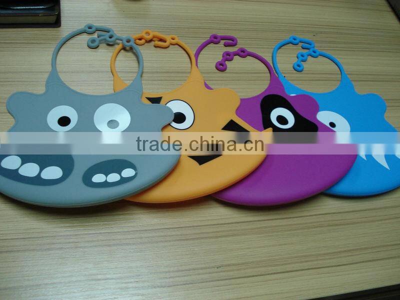 colorful Child Silicone baby bibs