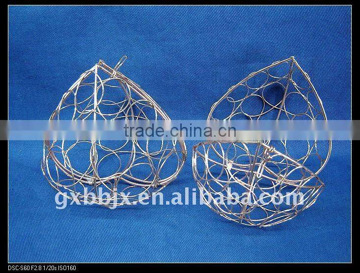 Peach wire festival hangers iron handicrafts