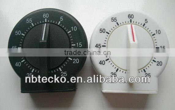 Plastic mechanical countdown kitchen cooking desktop 60 minutes timer