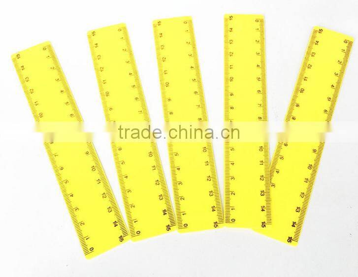 Plastic ruler/school ruler/pvc ruler