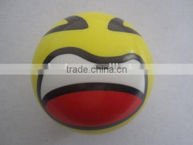 Hot selling PU emoji toy ball