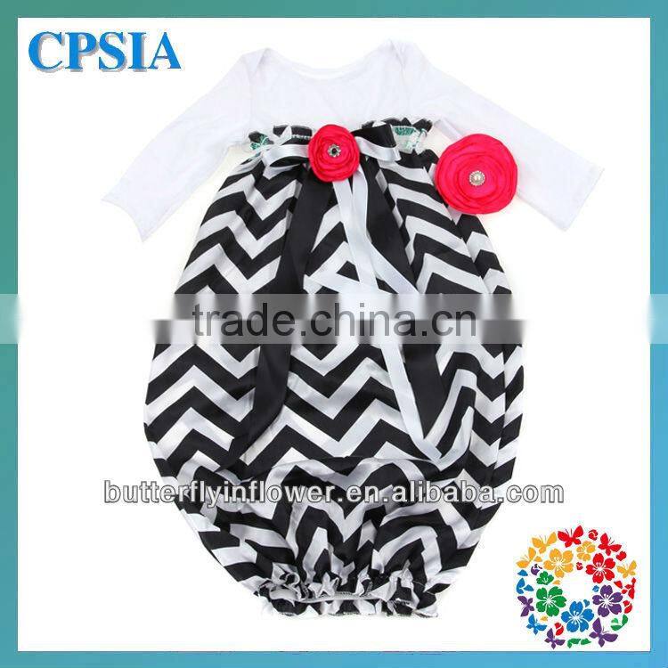 SO HOT!!! Newest Chevron wholesale sleeping bags sleep sack cotton Infant nightgowns