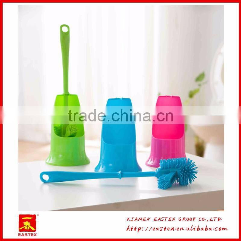 Good Quality plastic toilet brush,Toilet Brush with Holder TPR cleaning toilet