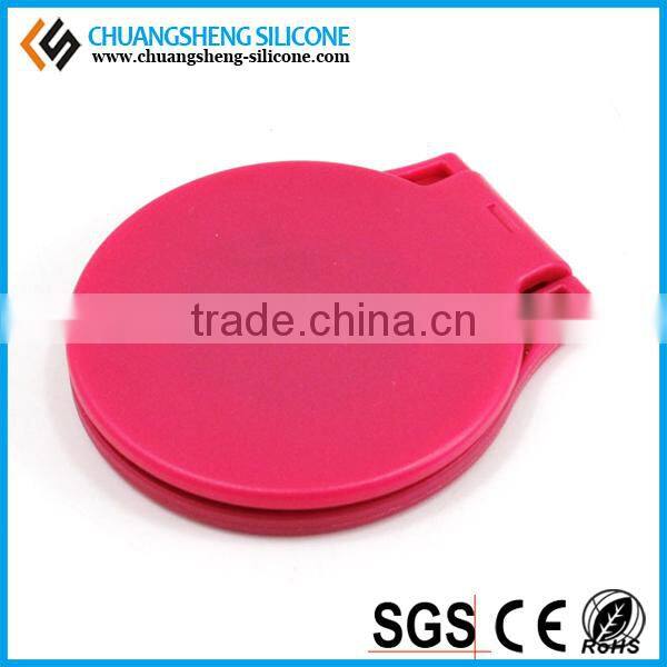 fashion round folding silicone mobile phone support