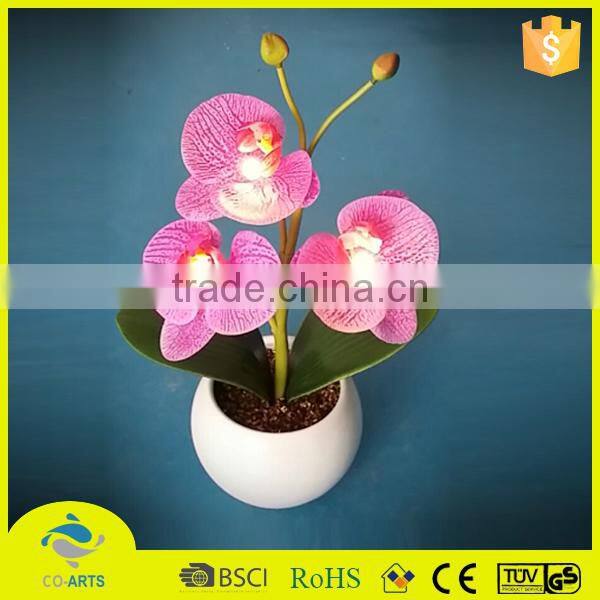 Wholesale wedding decoration sweet well sale flower led vase lights