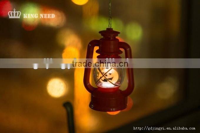 plastic led warmwhite lighting small lantern Halloween decorations