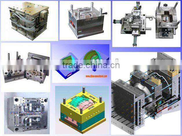 2-in-1 double handle snow shovel with ice scraper (G804-B)