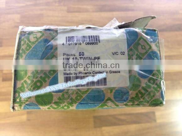 UK10-TWIN-PE Three-channel terminal An input double Out Ground terminal