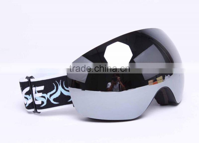 TPU flexible frame custom snowboarding goggles, snow boarding goggles, ski glasses