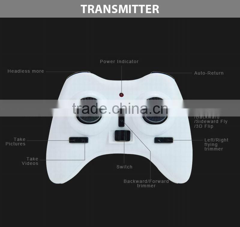 2.4G 4CH RC Nano Quadcopter with 6-axis gyroscope