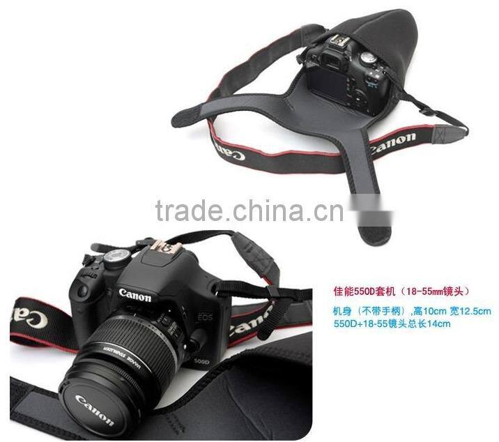 2014 fashion soft neoprene camera bag