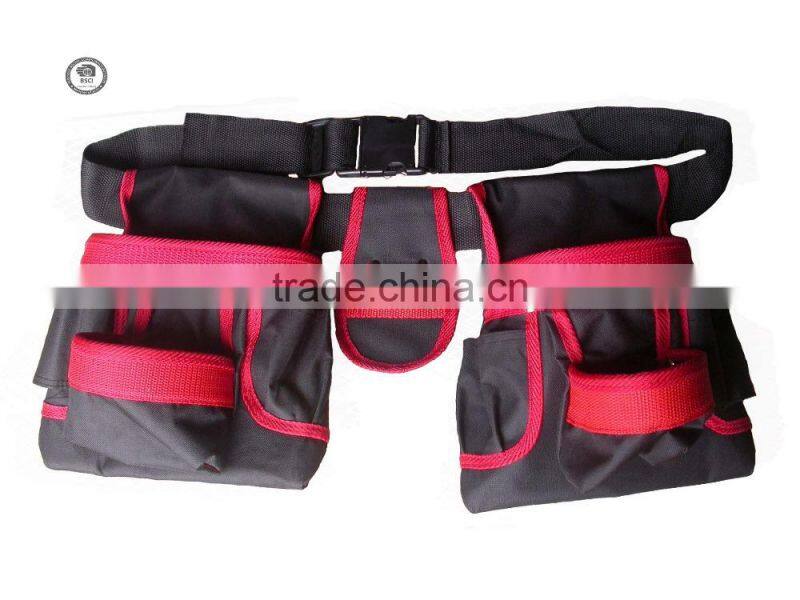 Cheap oxford fabric waterproof waist garden tools bag