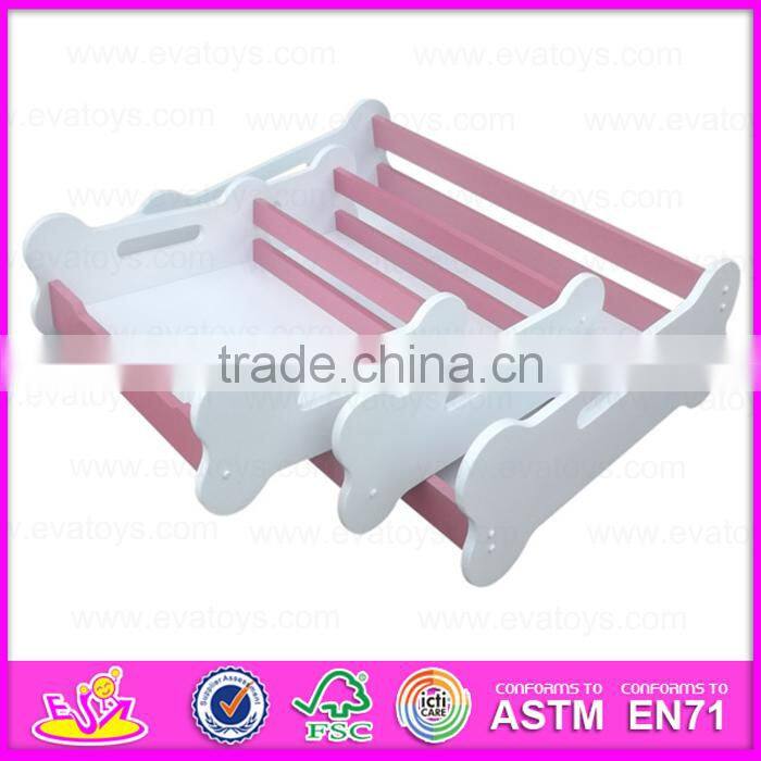 2015 New fashion wooden dog pet bed W06F007B