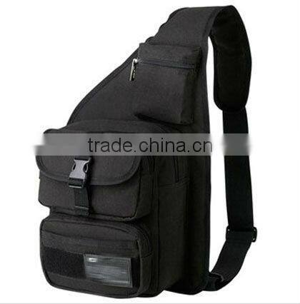 2013multifunctional sling shoulder bag for sport with polyester