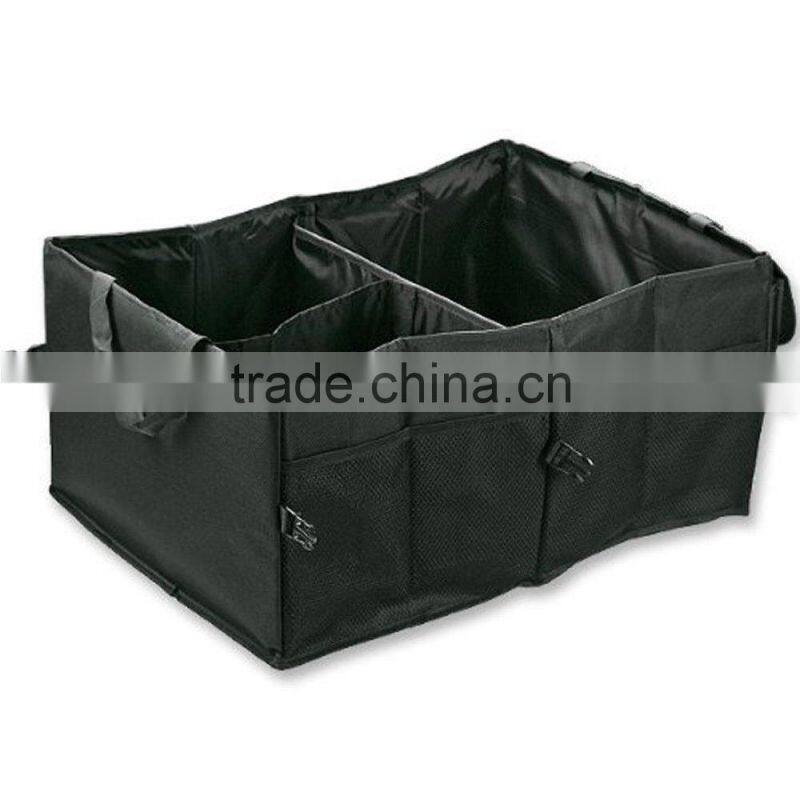 Folding Car organizer Car Trunk Organizer With Small Pockets