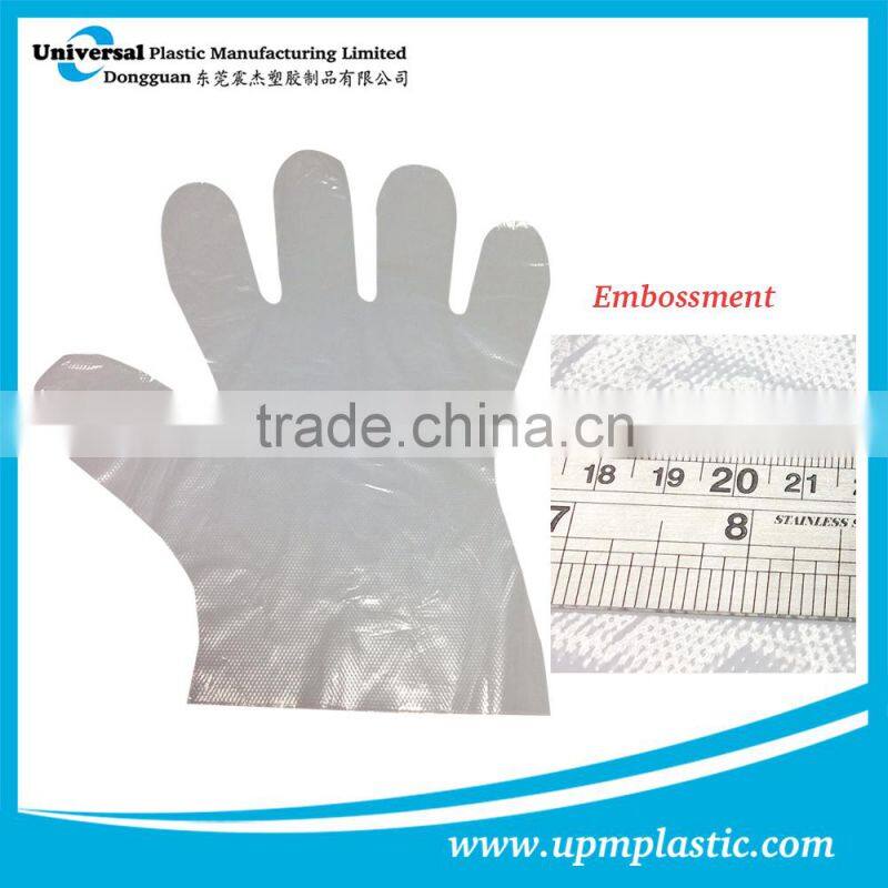 Household disposable HDPE plastic gloves
