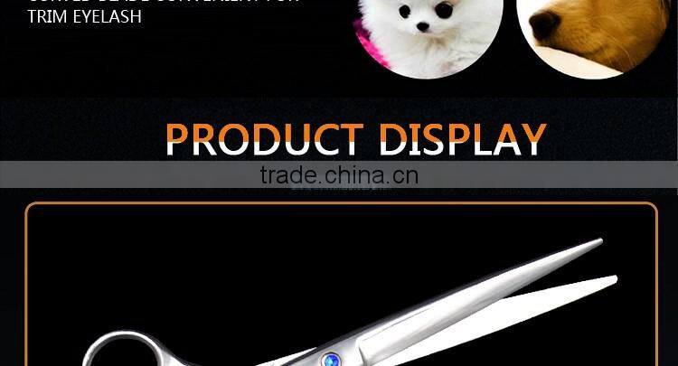 QJE-P08 pet scissors for dogs beauty with razor edge