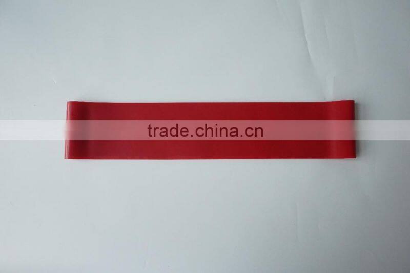 100% Natural Latex Resistance Loop Bands -BEST Set of 4 Home Fitness Exercise Bands for Workout