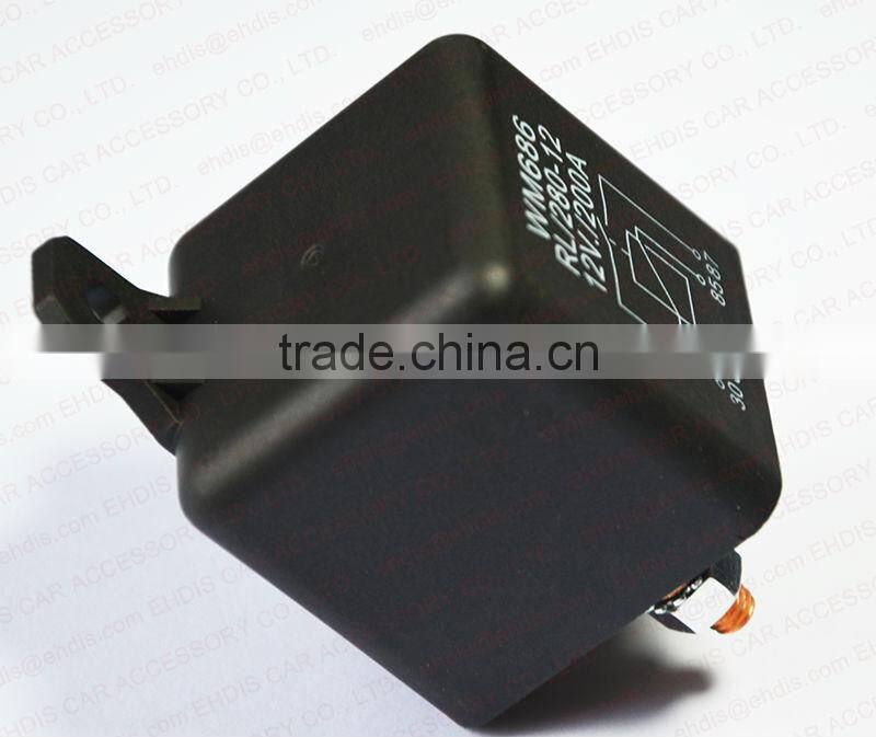 Heavy duty relay 12VDC 24V 200A auto start relay with terminal