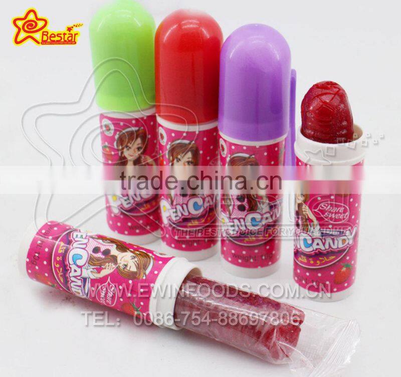 Lipstick Lollipop Pen Candy