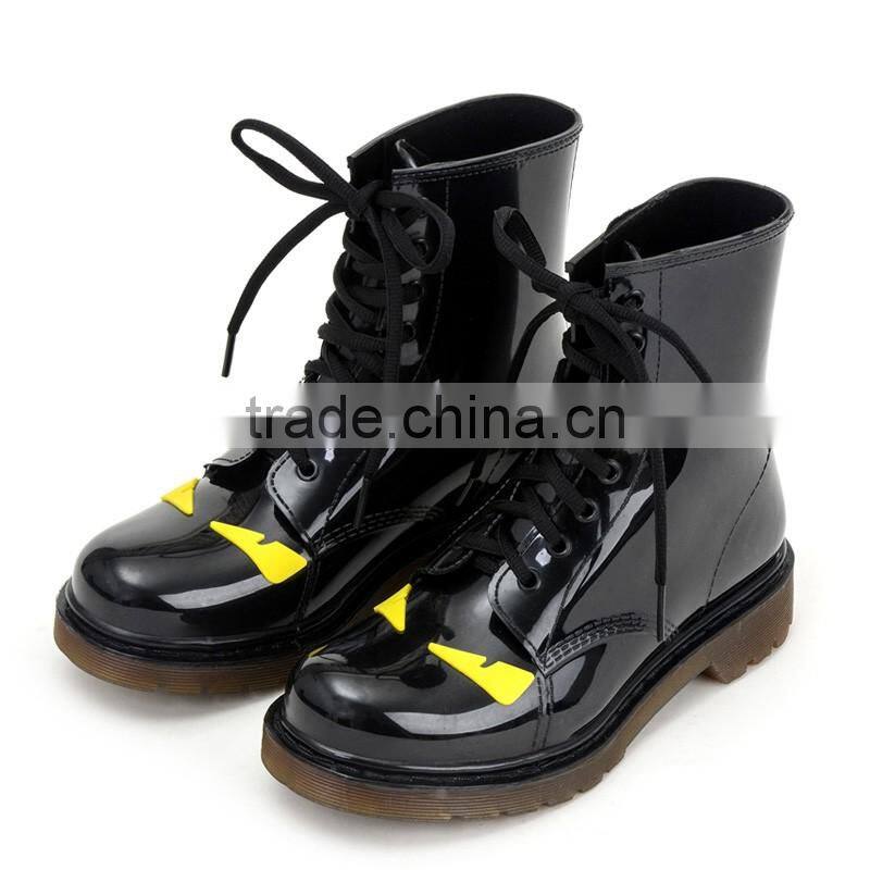 2017 new style rain boots women wellington boots